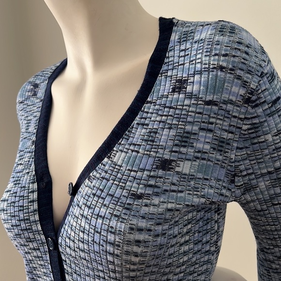 Blue mix cardigan - Picture 3 of 3